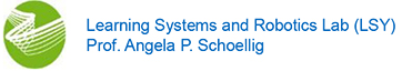 Learning Systems and Robotics Lab Prof. Angela Schoellig