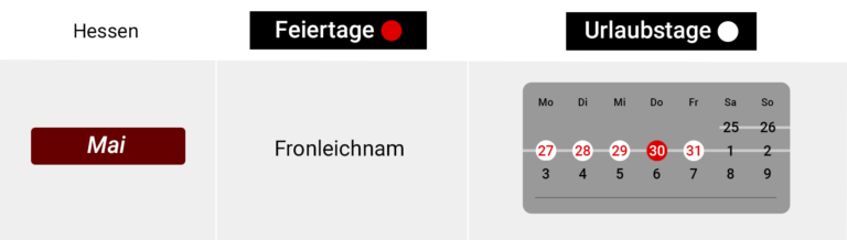 Feiertage Hessen 2024